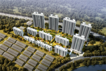 龙都金地花园3室1厅1卫96m2精装修